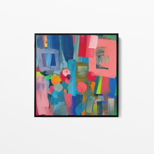 'Fassett Square', Oil on canvas